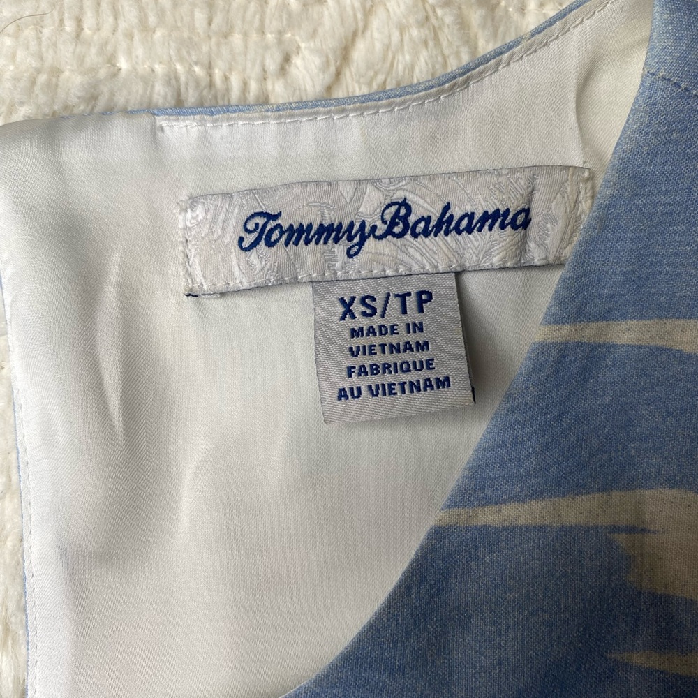 100% silk Tommy Bahama tropical dress. - Picture 2 of 7